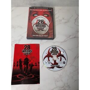 28 Weeks‎ Later DVD Widescreen Horror Zombie Infection Very Good!
